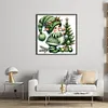 Christmas Tree Gnome-11CT Stamped Cross Stitch 40*40cm/15.75*15.75in tapestrymarket