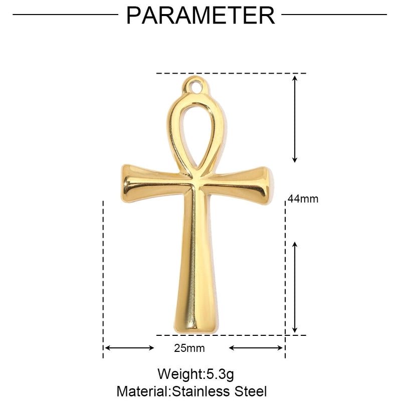 3 PCS/Package 25*44mm 35*40mm 37*40mm Titanium Steel Pearl Zircon Cross Sun Heart Shape Pendant Jewelry Accessories