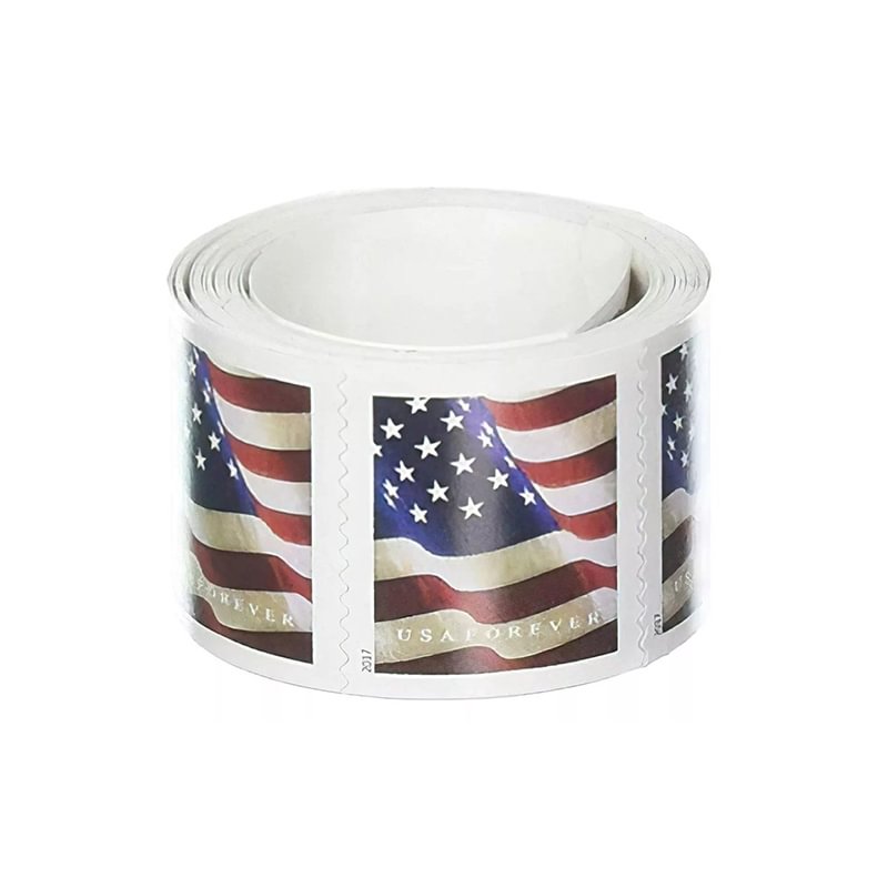 [ Rolls ] 2017 U.S. Flag Forever Stamps