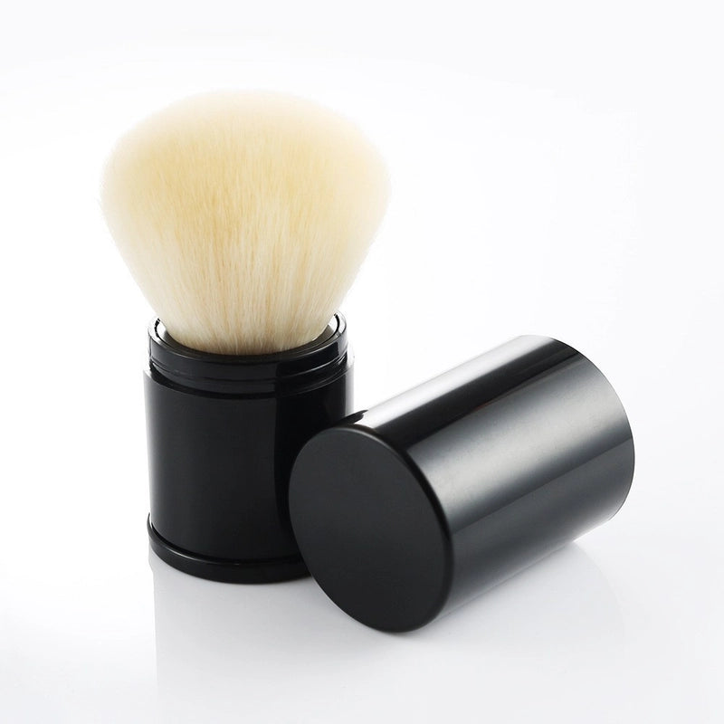 New Portable Makeup Brush Telescopic Brush Nail Powder Dust Brush Travel Blush Brush Single Makeup Tool