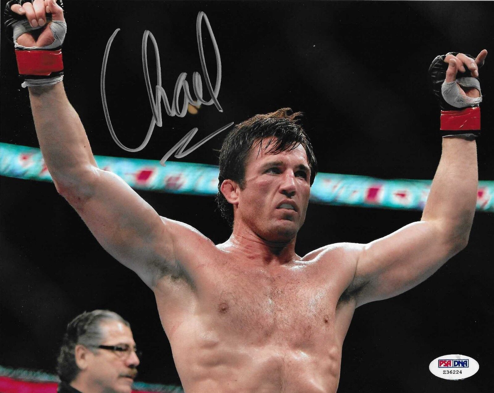 Chael Sonnen Signed UFC 8x10 Photo Poster painting PSA/DNA COA Picture Autograph 117 148 159 136