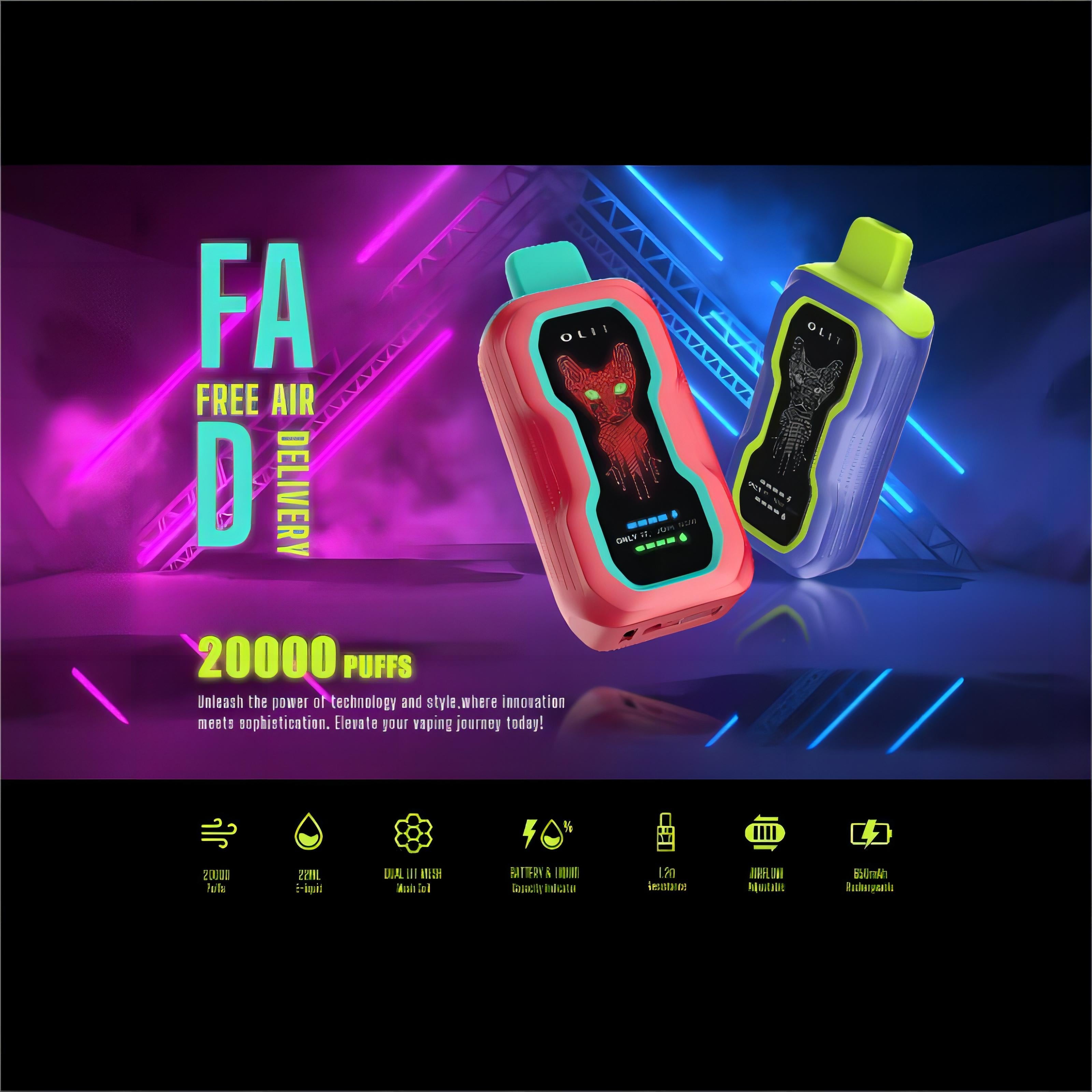 OLIT FAD 20000 Puffs Disposable Vape Wholesale OLIT OPVape