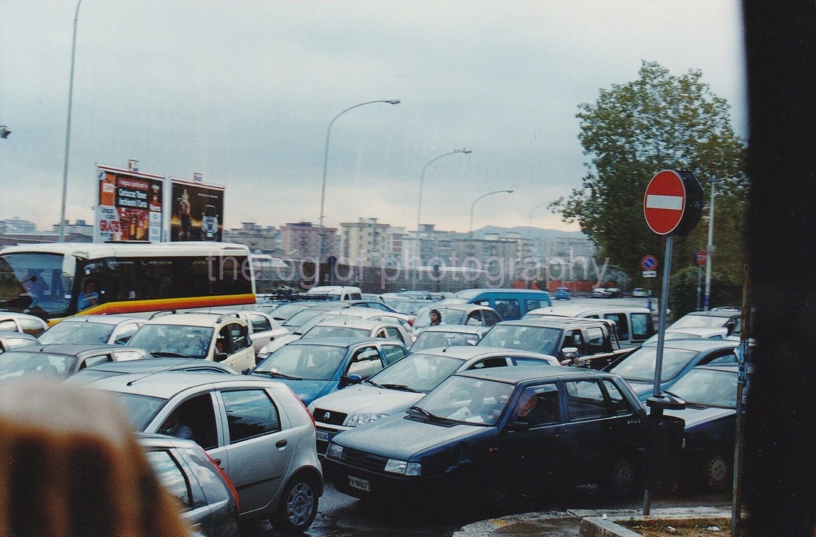 PALERMO ITALY Traffic Abstract FOUND Photo Poster paintingOriginal CARS 811 27 R