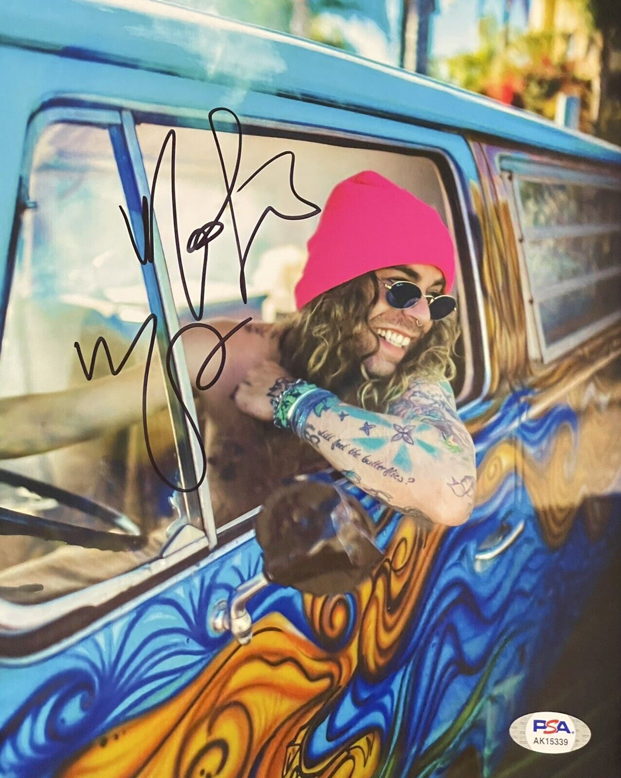 Mod Sun Signed Autographed 8x10 Photo Poster painting Internet Killed The Rock Star Psa/Dna