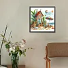 Diamond Painting-DIY Full Round Drill Beach House