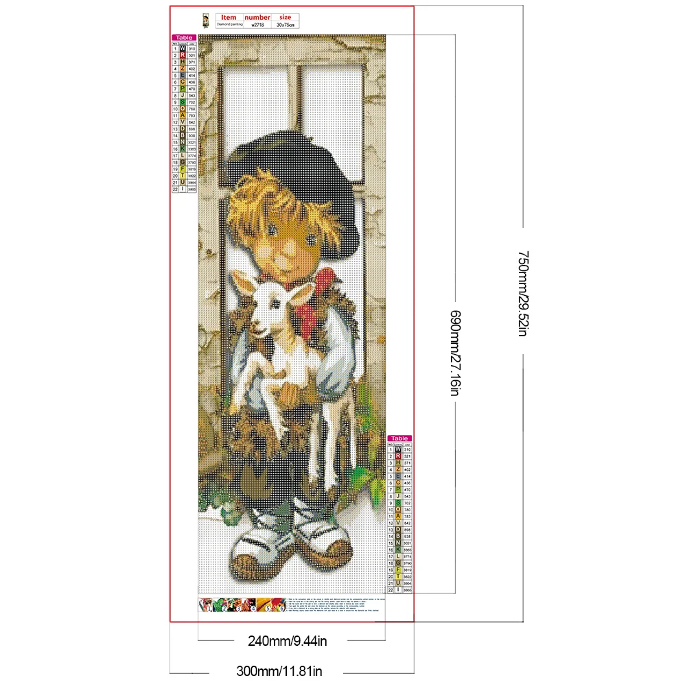 Diamond Painting - Full Round Drill - Kid(Canvas|30*75cm)
