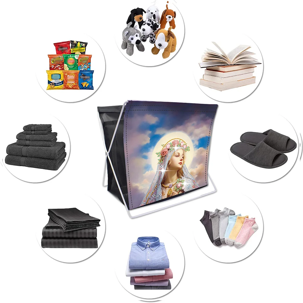 DIY Saint Special Shape Diamond Painting Storage Rack for Adults Kids