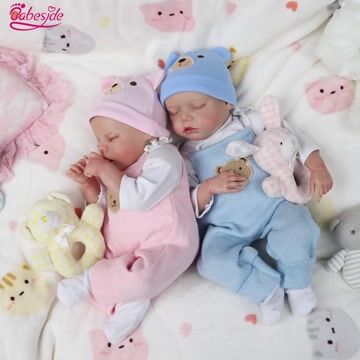 [Year Lowest Price]Babeside Sleeping Reborn Baby Twinnie 20" Little Infant Twins Healing of the Heart