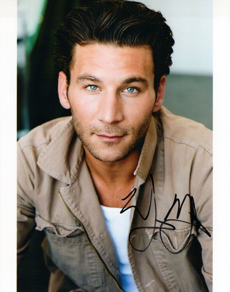 Zach McGowan head shot autographed Photo Poster painting signed 8x10 #2