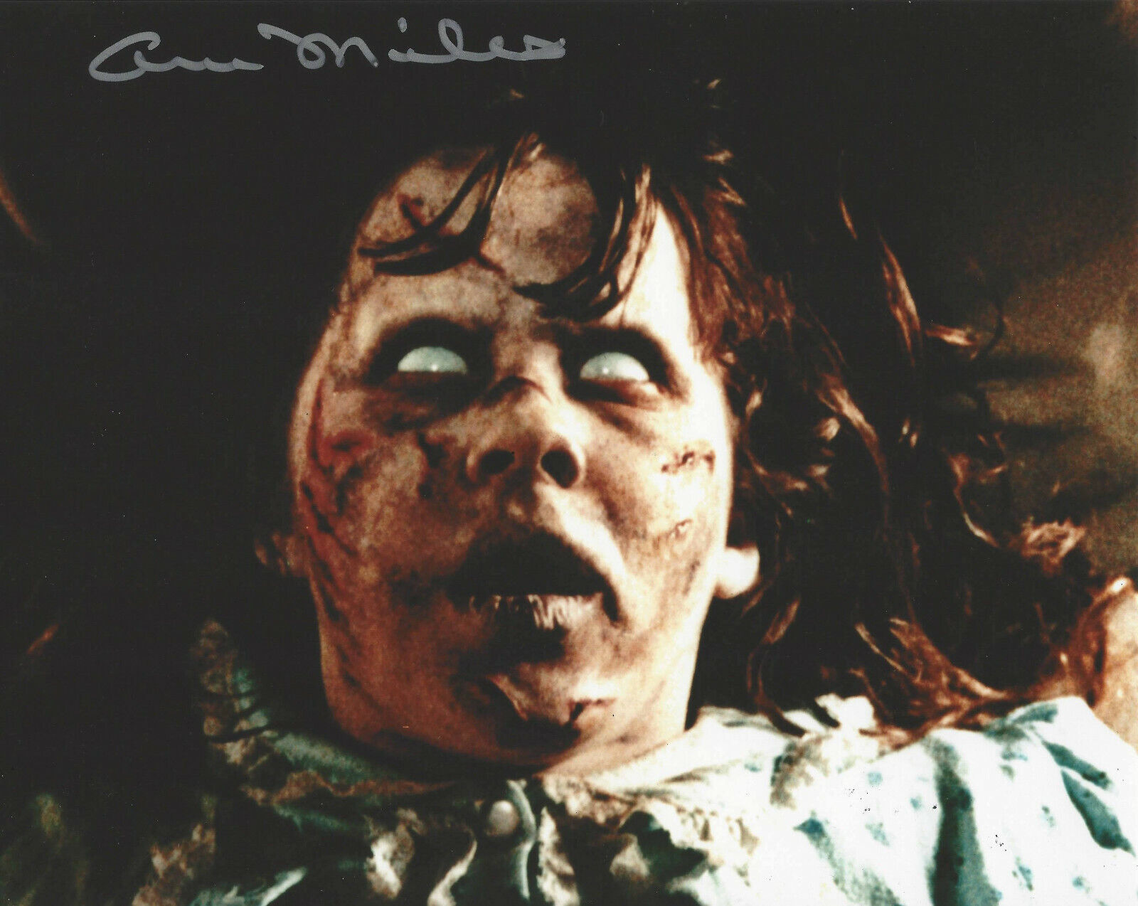 ANN MILES SIGNED AUTHENTIC 'THE EXORCIST' SPIDER WALK REGAN 8x10 Photo Poster painting COA PROOF