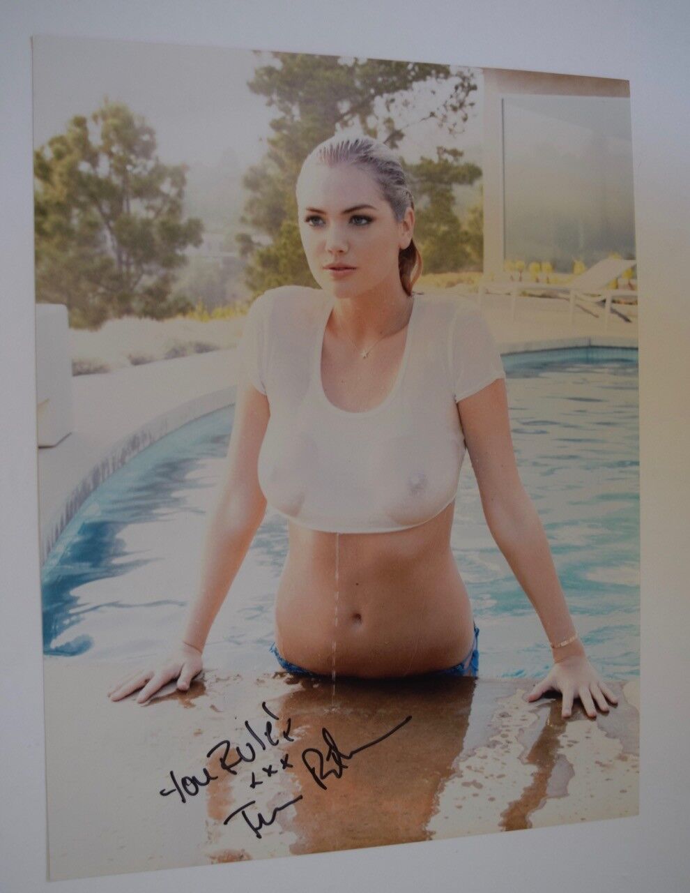 Terry Richardson Signed Autographed 11x14 Photo Poster painting Kate Upton Photo Poster paintinggrapher COA VD