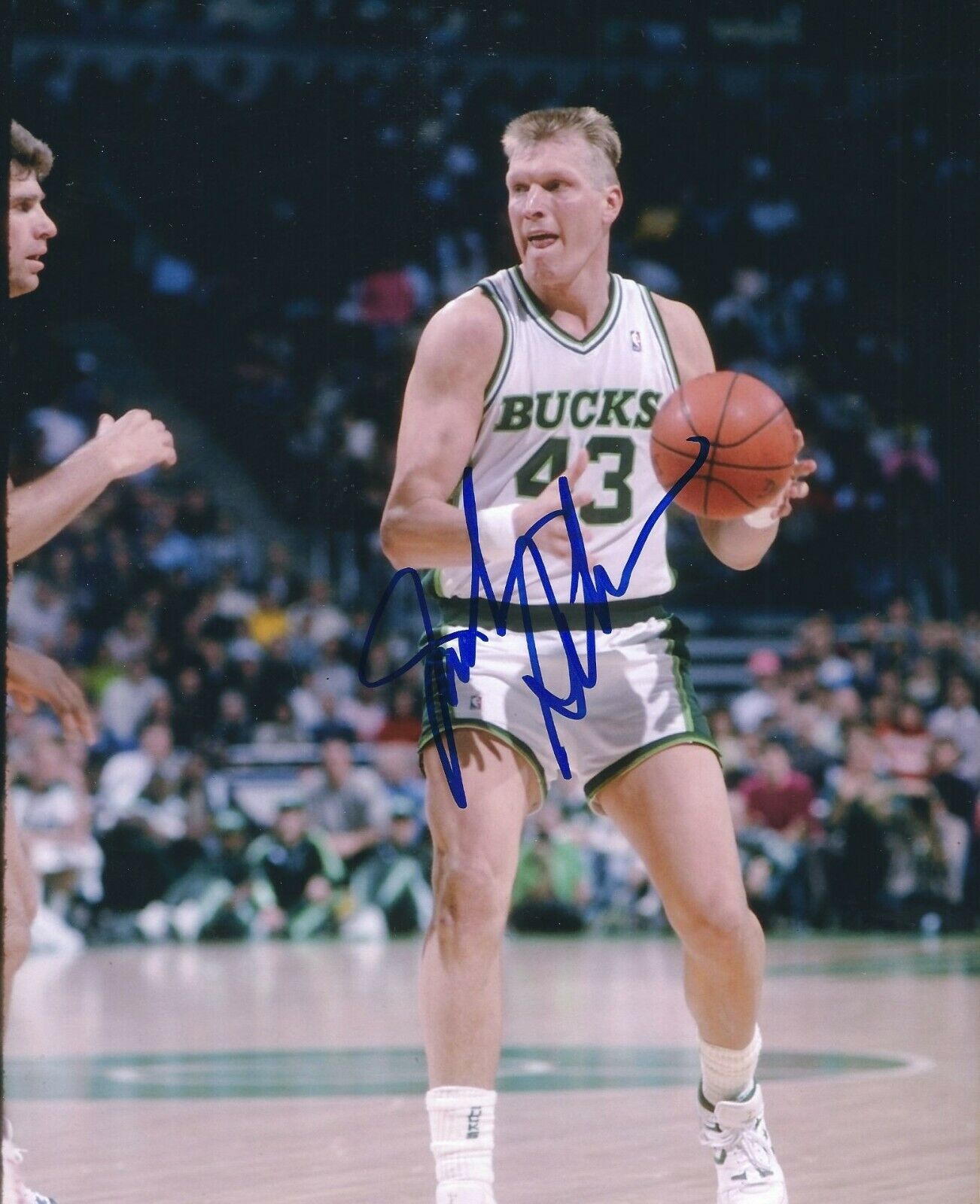 Signed 8x10 JACK SIKMA Milwaukee Bucks Autographed Photo Poster painting - w/COA