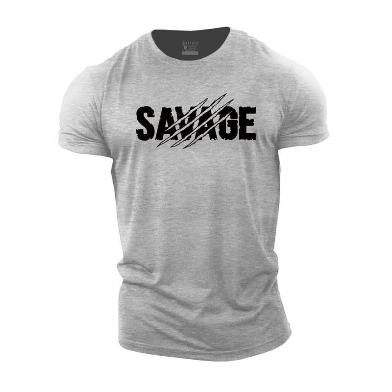 Cotton Savage Graphic T-shirts tacday
