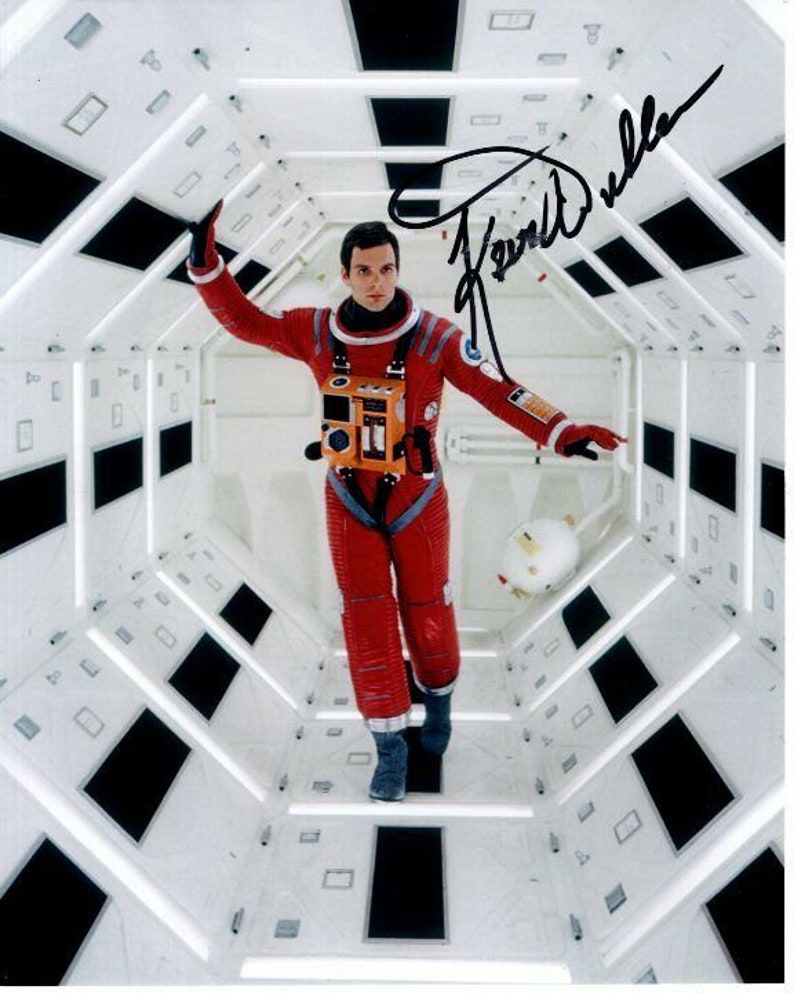 Keir dullea signed autographed 2001 a space odyssey dr. dave bowman Photo Poster painting