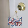 6Pcs DIY Diamond Painting Butterfly Keychain
