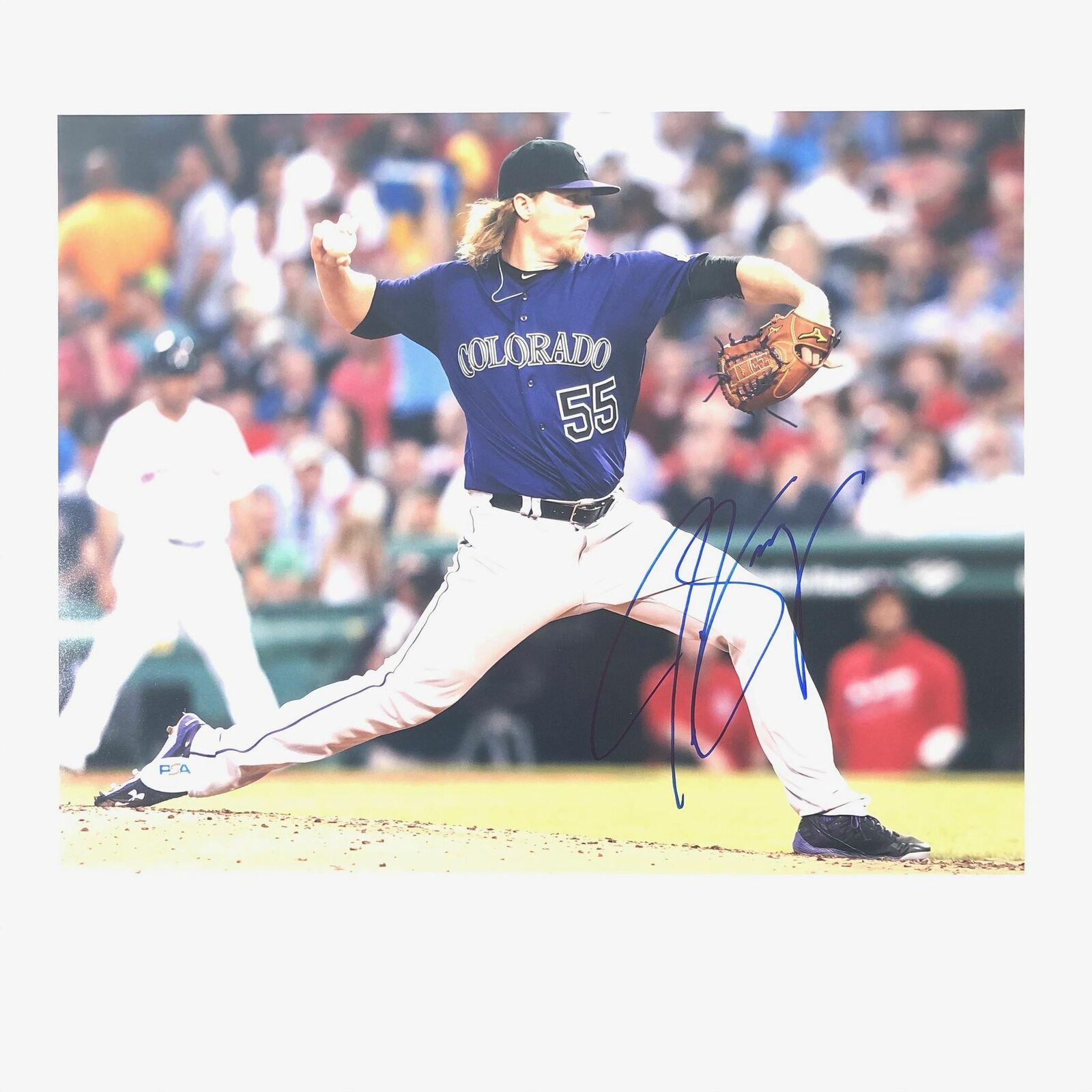 John Gray signed 11x14 Photo Poster painting PSA/DNA Rockies autographed