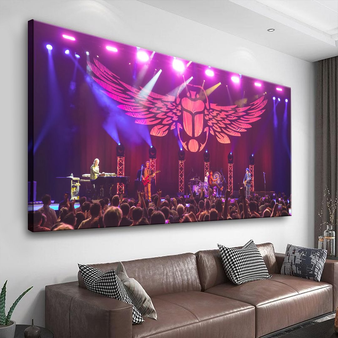 Journey Live In Singapore: A Journey With Highs And Lows Canvas Wall Art