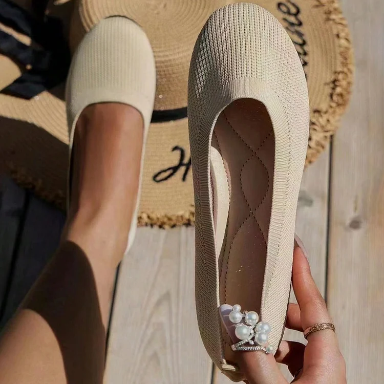 Women Comfortable Breathable Slip On Arch Support Non-Slip Casual Shoes  ( Buy 2 Free Shipping )