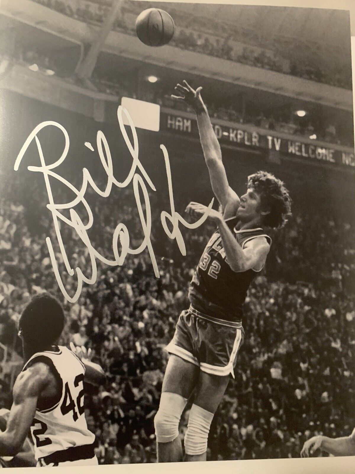 Bill Walton Signed Auto 8x10 Pic Photo Poster painting