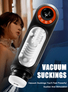 XT1 Male Stroker Stroking Sucking Vibrating Masturbator LED Display
