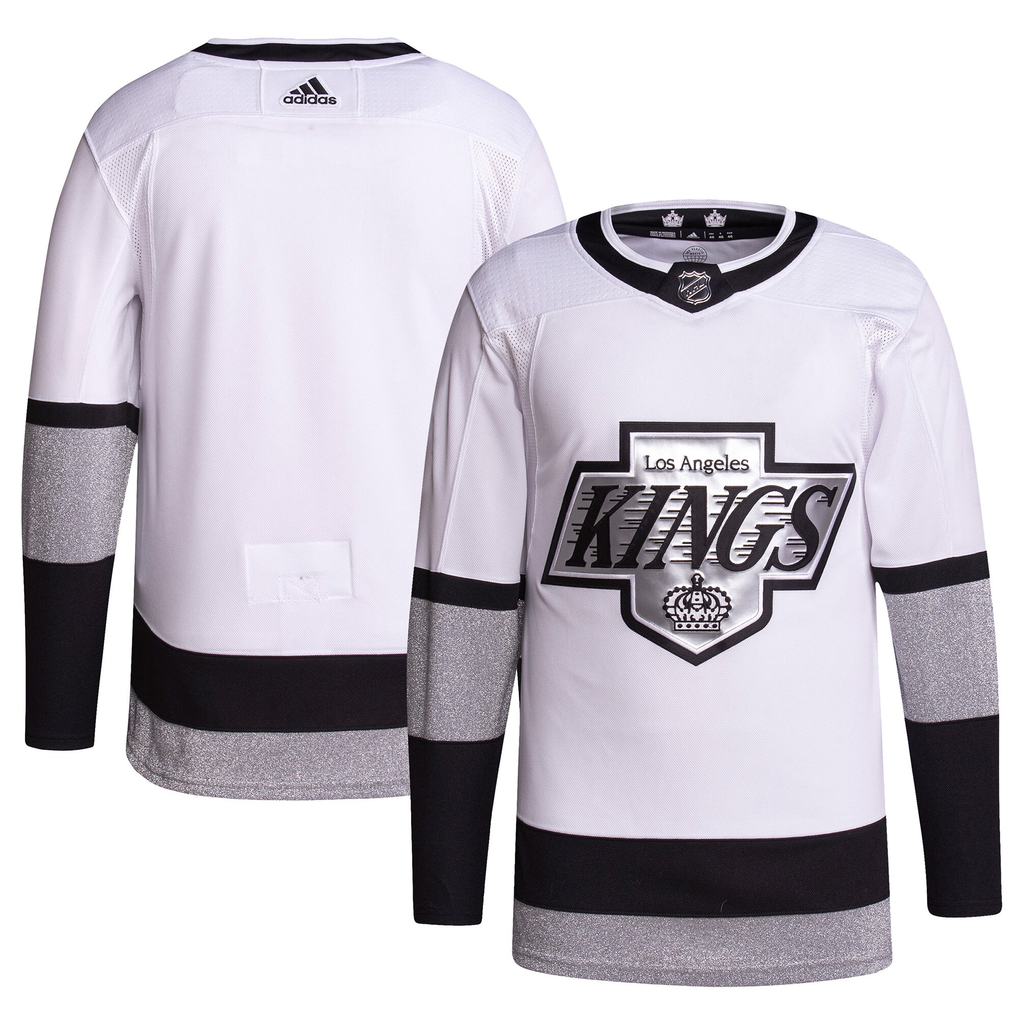 Los Angeles Kings  Men’s 2021/22 Alternate Primegreen  Jersey – White mysite