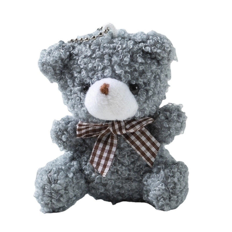 Cute Animal Pp Cotton Unisex Bag Pendant Keychain