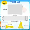 5Pcs/Set Boat Repair Patches Waterproof PVC Raft Repair Patches Kayak Repair Kit