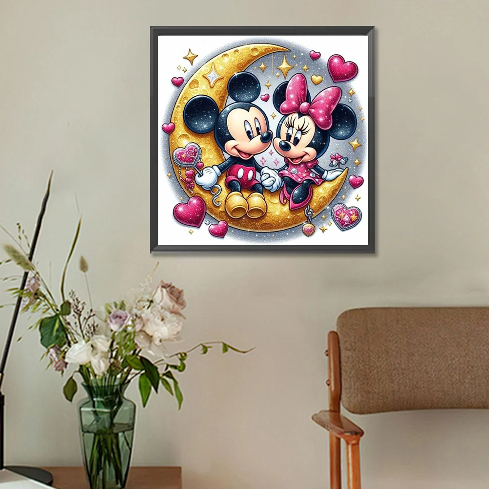 Diamond Painting - Full Round Drill - Mickey Mouse(Canvas|30*30cm)