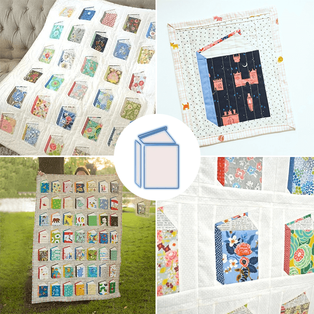 DIY Tale Books Quilt Template Set-With Instructions