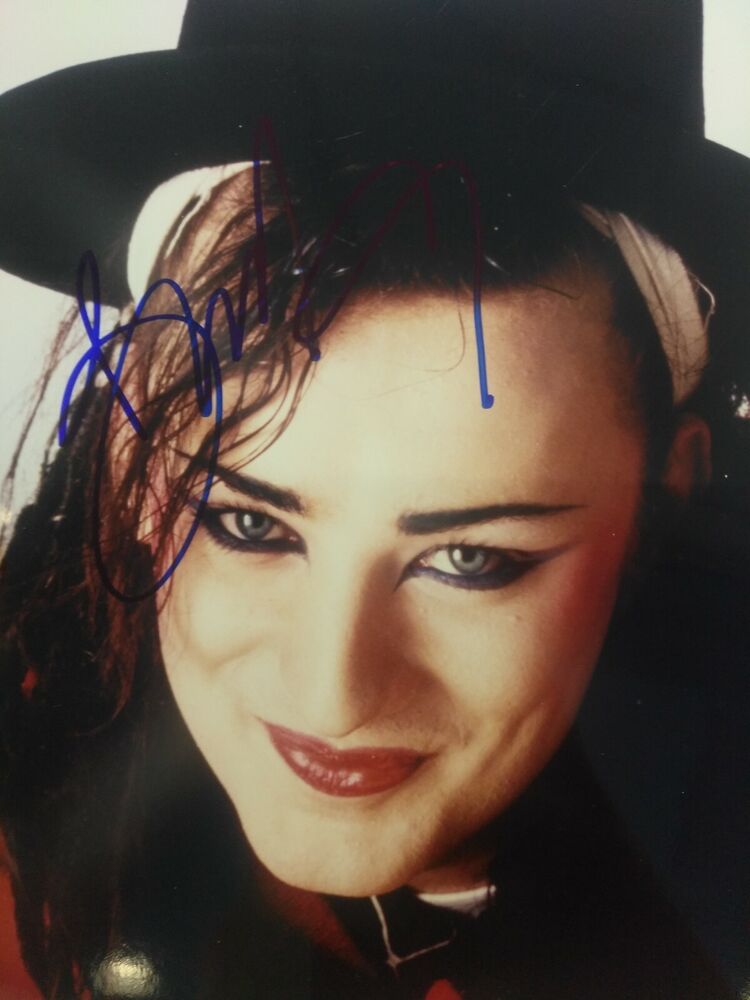 Boy George - signed 8x10