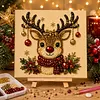 Framed Elk - Pearls Painting Kit DIY Diamond Painting Pearl Dot Crafts 20x20CM