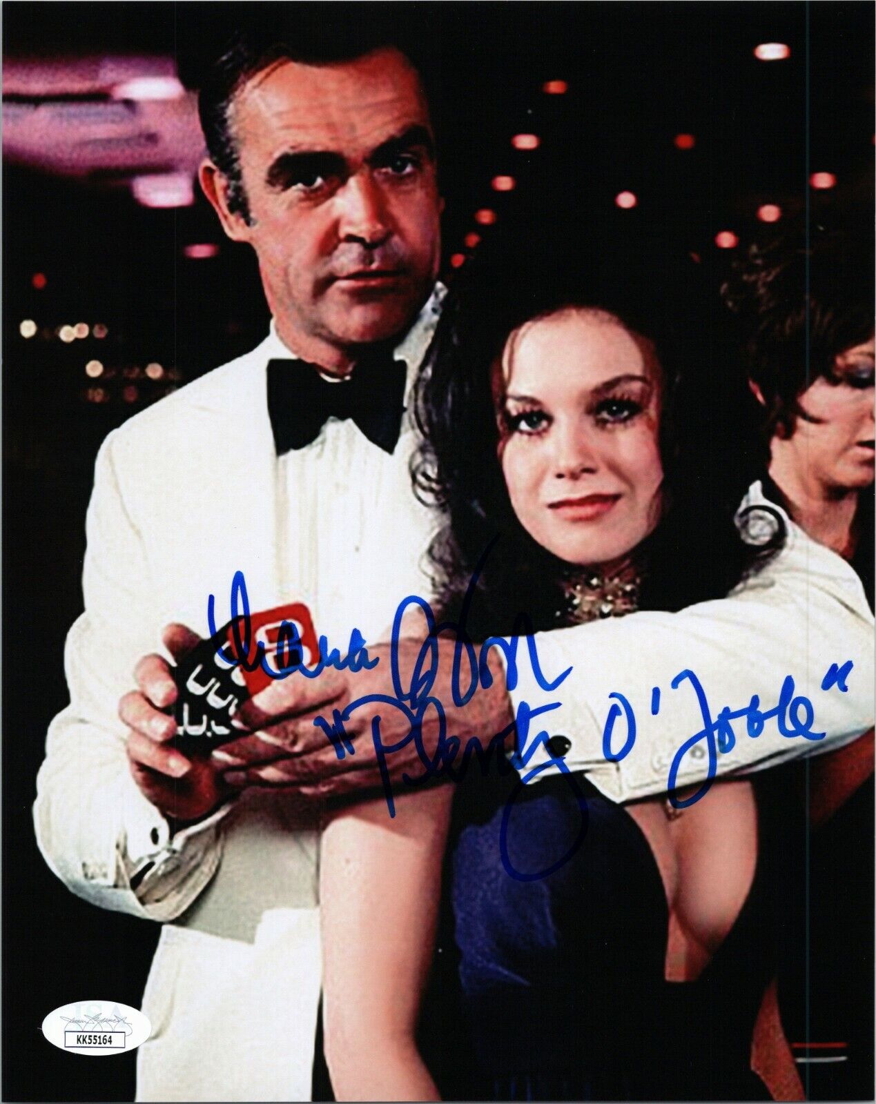LANA WOOD Authentic Signed JAMES BOND ~Diamonds Are Forever