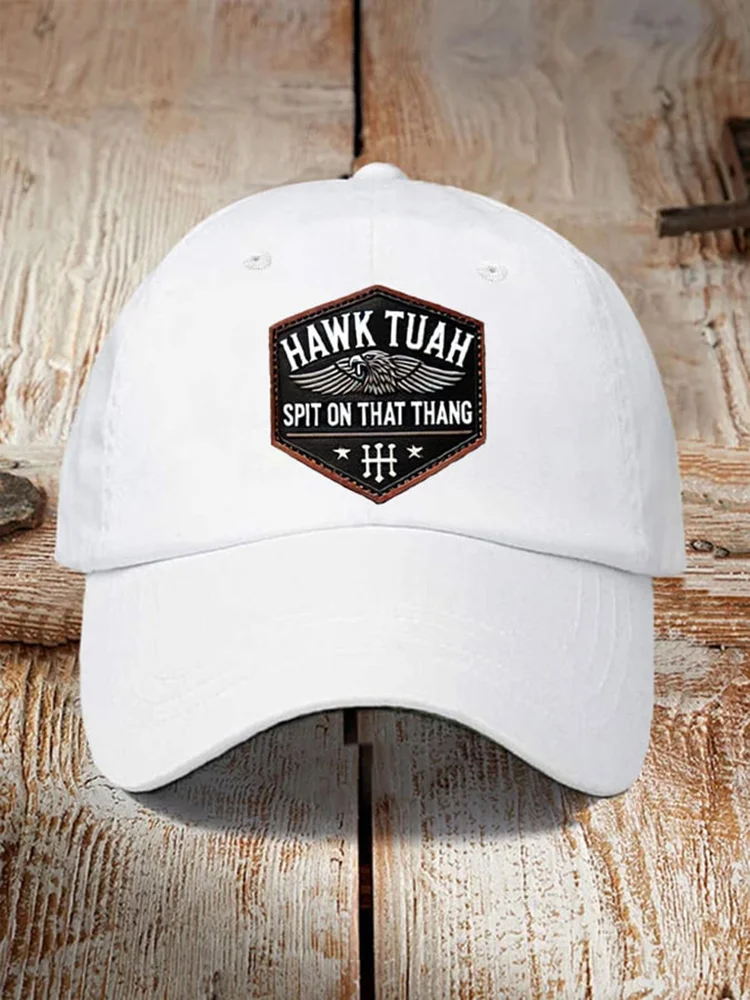 Hawk Tuah Printed Baseball Cap