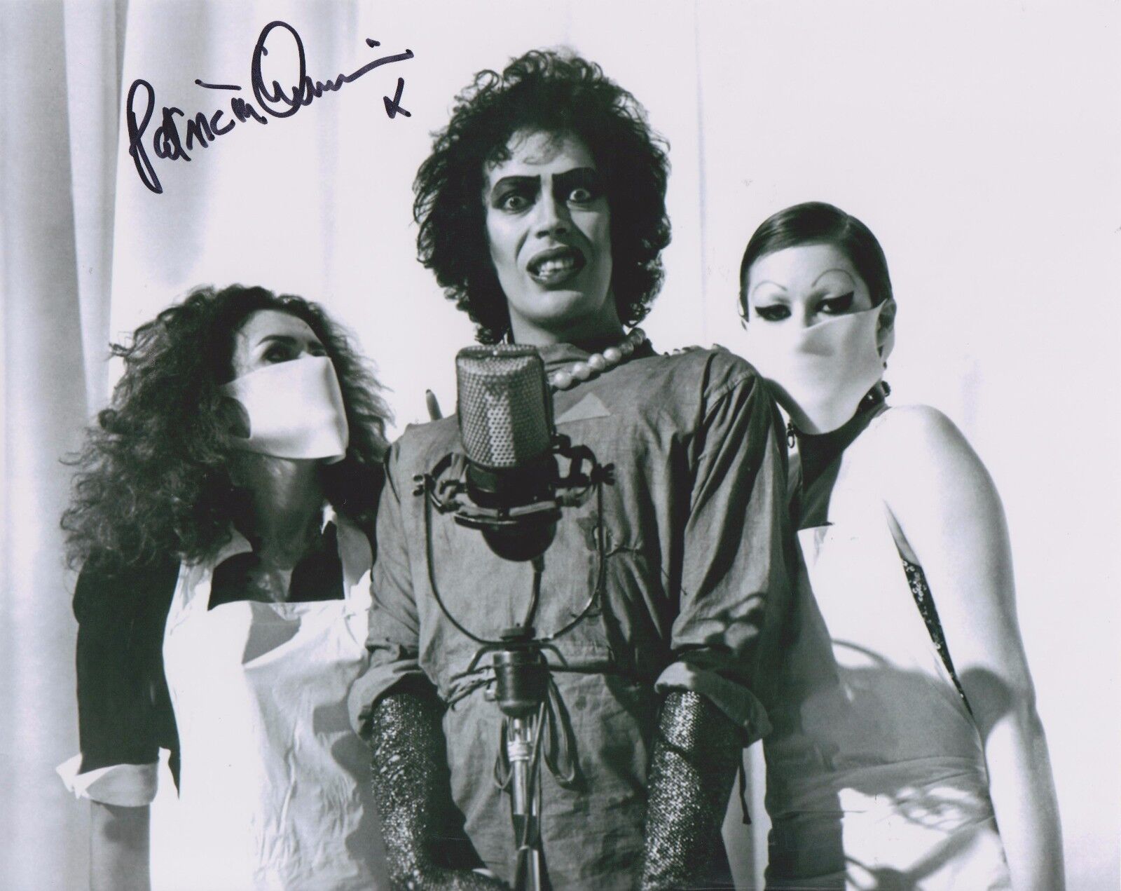 Patricia Quinn Rocky Horror 14 Original Autographed 8X10 Photo Poster painting