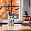 Figurine fant&ocirc;me mignonne et effrayante pour Halloween, d&eacute;coration d'int&eacute;rieur