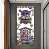 (Counted/Stamped)Children'S Day Balcony-14CT Cross Stitch 18*45cm/7.09*17.72in