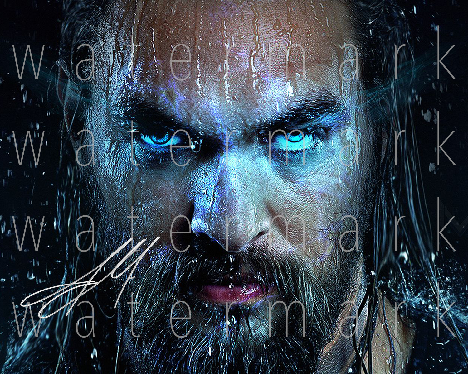 Jason Momoa signed 8X10 Photo Poster painting picture poster autograph RP