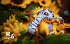 Meet With Gabumon - Digimon Resin Statue - WanShi Studio [In Stock]