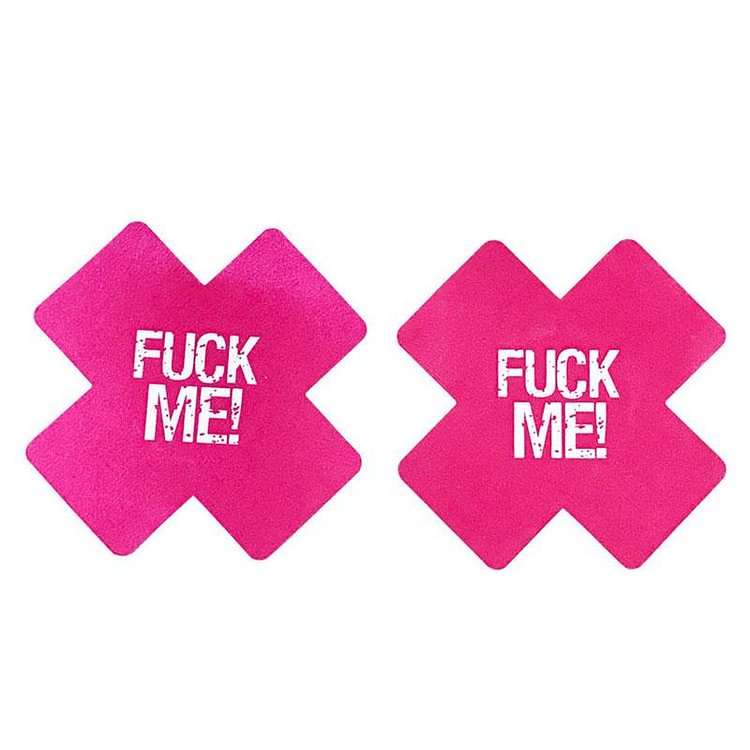 Invisible Silicone Breathable Letter Print Nipple Cover Pasties Breast - Modakawa Modakawa