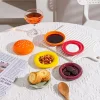 Hamburger Sauce Plate Funny Kitchen Table Decoration Life Needs Cute Stuff