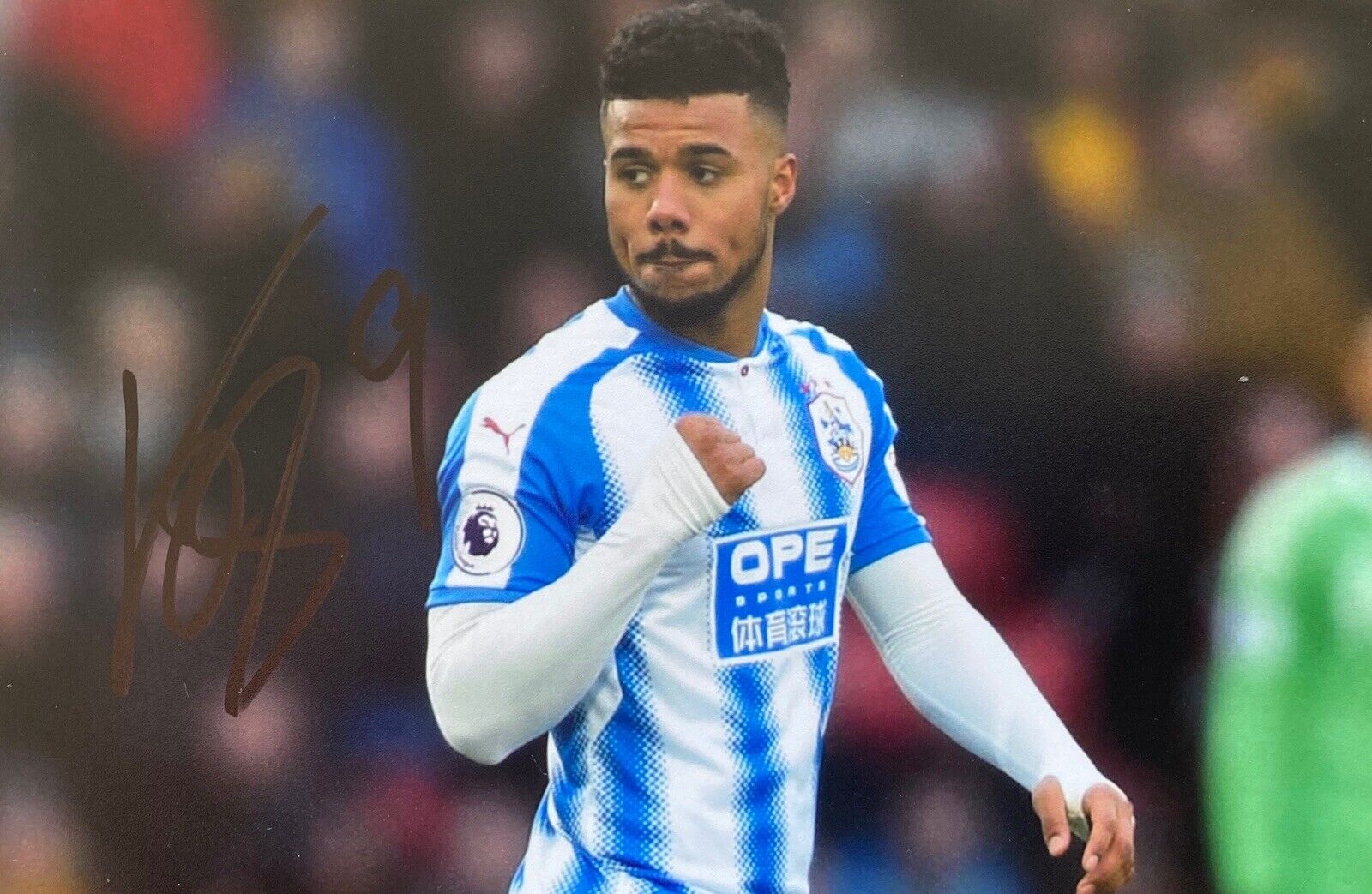 Elias Kachunga Genuine Hand Signed 6X4 Photo Poster painting - Huddersfield Town 6