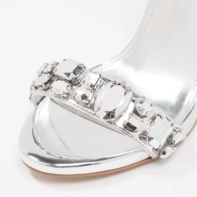 Silver Wedding Shoes - Lulus