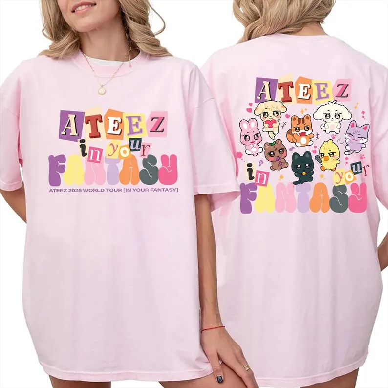 Ateez Aniteez Chibi T-Shirt