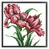 Orchid - 14CT Stamped Cross Stitch 17*17cm/6.69*6.69in(Brand)