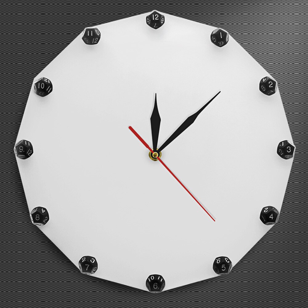 

Black opaque - Frameless Acrylic Wall Clock, 501 Original