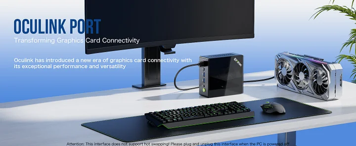 GMKtec AMD Ryzen 7 8845HS Mini PC--NucBox K8 Plus 389.99