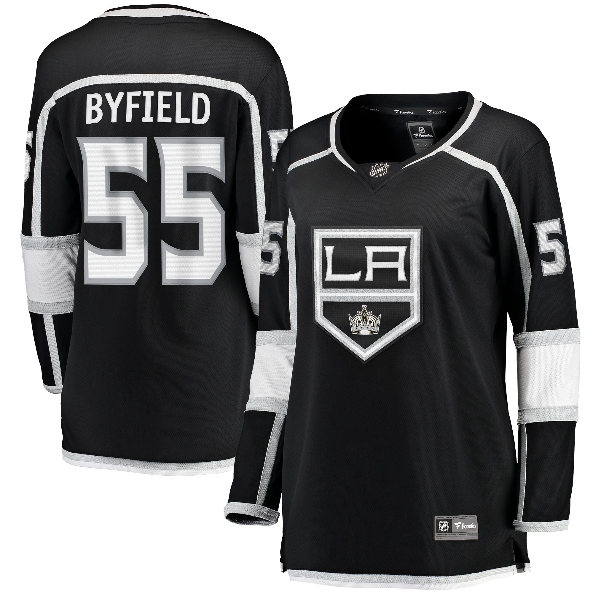 Quinton Byfield Los Angeles Kings Fanatics Women&rsquo;s Home Team Breakaway   Jersey &ndash; Black mysite