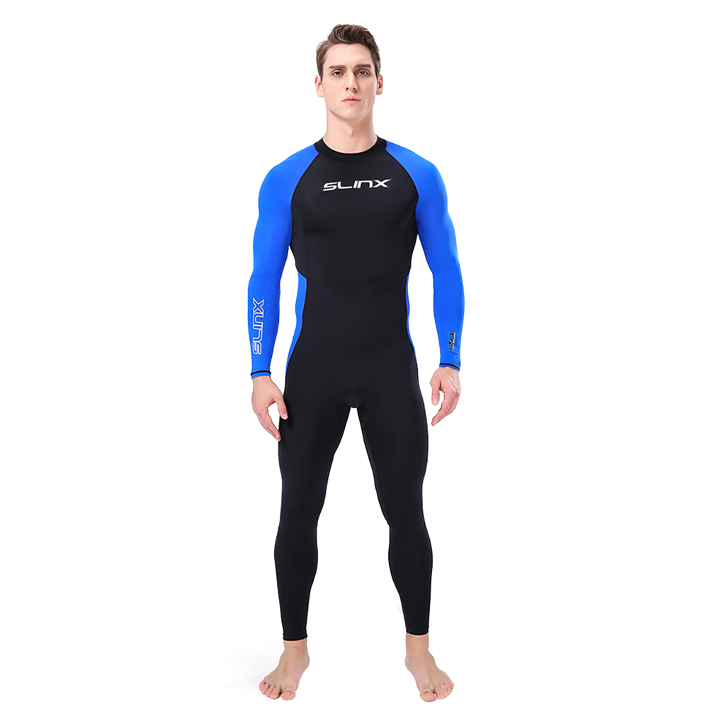 

SLINX Men Wetsuit Quick Dry Long Sleeve Full Body Diving Suit Wetsuit, Xl, 501 Original