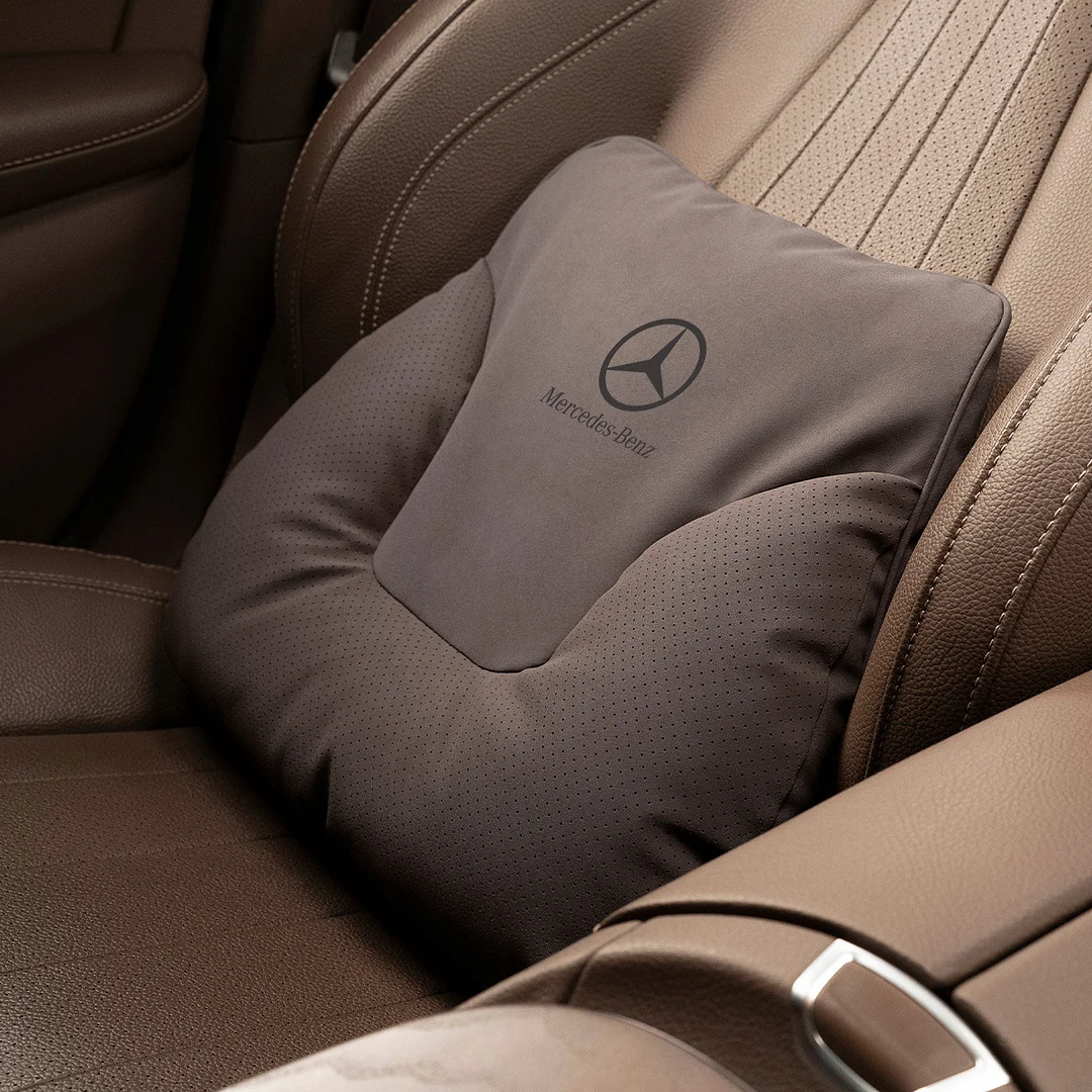 🔥Hot sale🔥Car high-end 6D ergonomic design lumbar headrest set