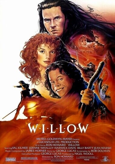 WILLOW MOVIE POSTER - Photo Poster painting QUALITY INSERT -  POST!